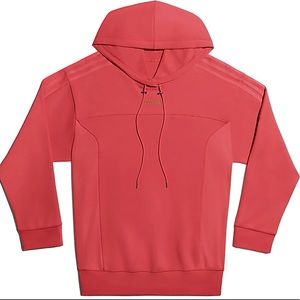 adidas Ivy Park Long Sleeve Hoodie Real Coral